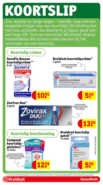 Kruidvat Folder week 31 vanaf 28-07-2026 - Pagina 1