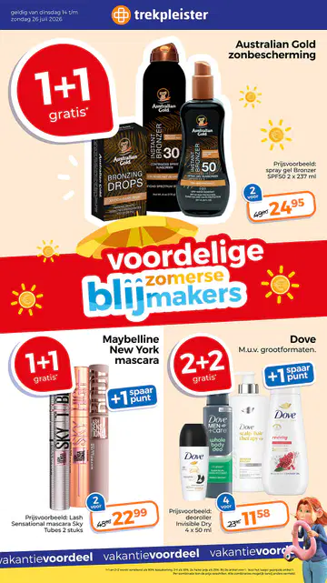 Trekpleister Folder week 29 vanaf 14-07-2026 - Pagina 1