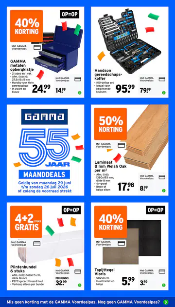 GAMMA Folder week 28 vanaf 06-07-2026 - Pagina 1