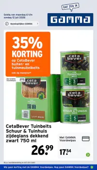 Voorvertoning van de GAMMA-folder vanaf 06.07.2026 volgende week