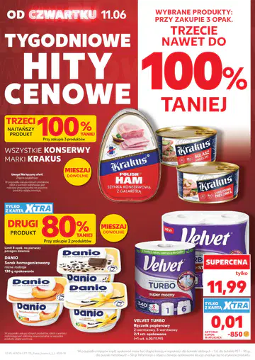 Kaufland Gazetka od 11.06.2026 (czwartek) - Strona 1