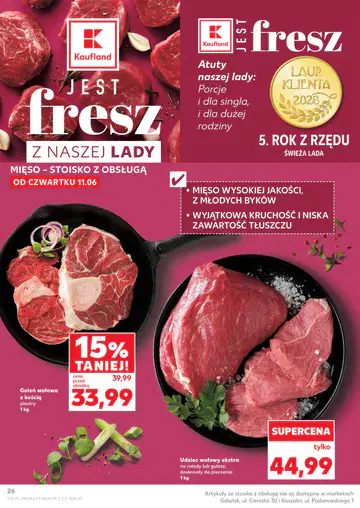 Kaufland Gazetka od 11.06.2026 (czwartek) - Strona 1