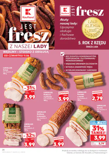 Kaufland Gazetka od 11.06.2026 (czwartek) - Strona 3