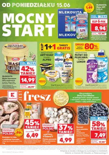Kaufland Gazetka od 11.06.2026 (czwartek) - Strona 1