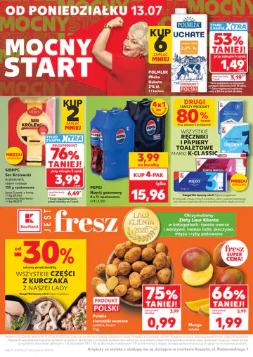 Kaufland Gazetka od 09.07.2026 (czwartek) - Strona 1