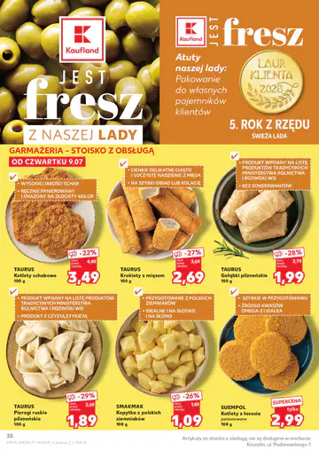 Kaufland Gazetka od 09.07.2026 (czwartek) - Strona 1