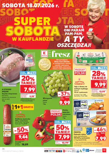 Kaufland Gazetka od 16.07.2026 (czwartek) - Strona 1