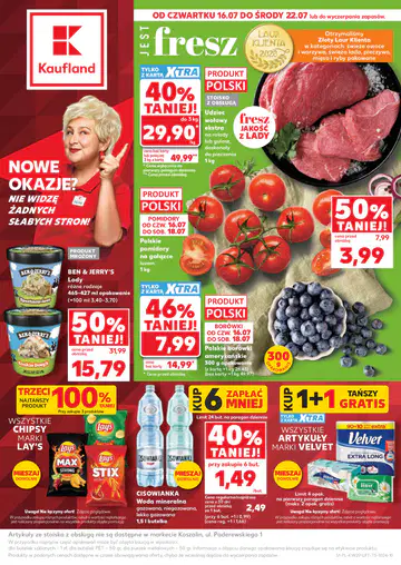 Kaufland Gazetka od 16.07.2026 (czwartek) - Strona 1