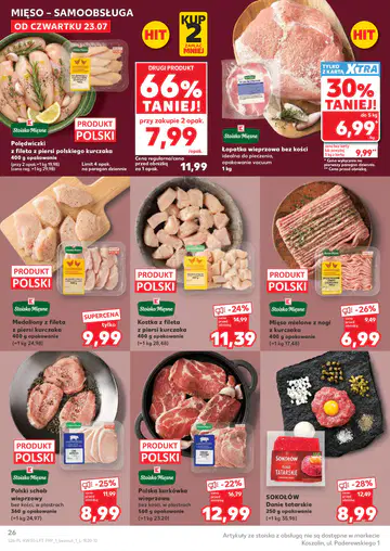 Kaufland Gazetka od 23.07.2026 (czwartek) - Strona 1