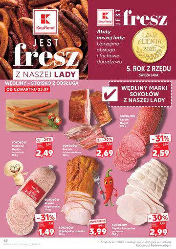 Kaufland Gazetka od 23.07.2026 (czwartek) - Strona 3