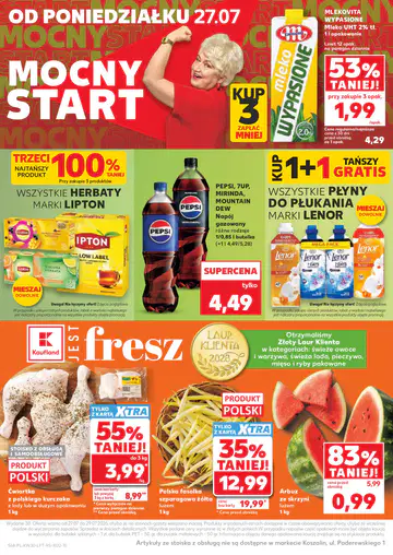 Kaufland Gazetka od 23.07.2026 (czwartek) - Strona 1