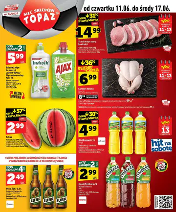 Gazetka Topaz od 11.06.2026 - Strona 1