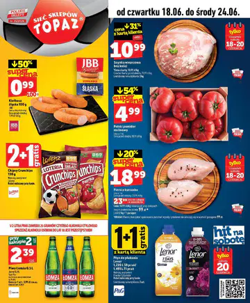 Gazetka Topaz od 18.06.2026 - Strona 1