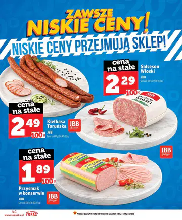 Gazetka Topaz od 18.06.2026 - Strona 1