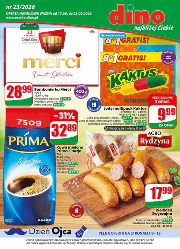 Gazetka Dino od 17.06.2026 - Strona 1