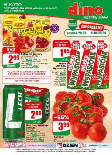 Gazetka Dino od 24.06.2026 - Strona 1