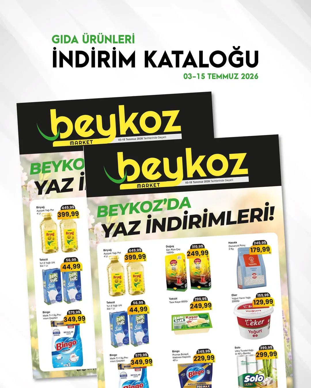 Beykoz Market 3 - 15 Temmuz 2026 Kataloğu - Sayfa 1