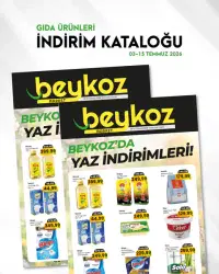 Beykoz Market broşürü bu hafta (3 Temmuz 2026–15 Temmuz 2026) önizlemesi