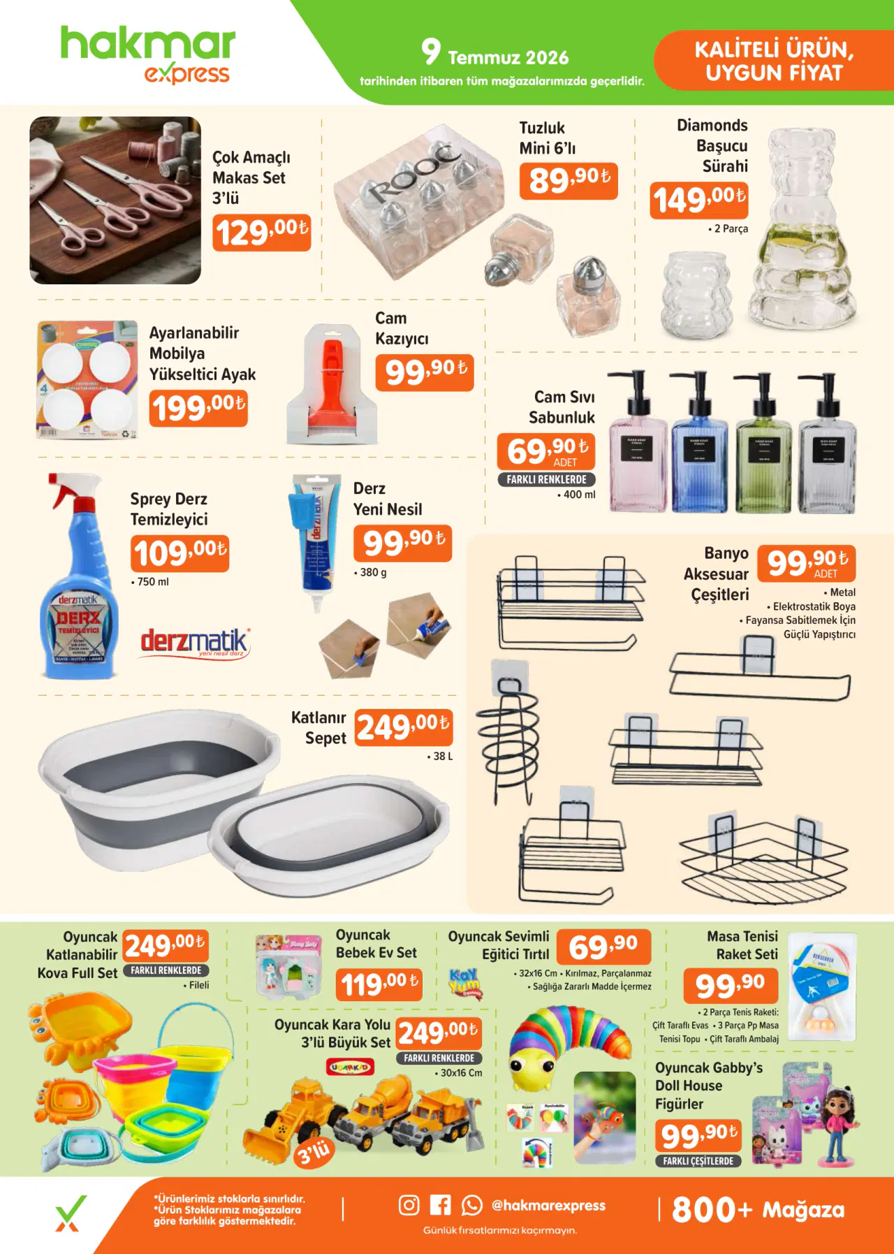 Hakmar Express 9 - 15 Temmuz 2026 Kataloğu - Sayfa 1