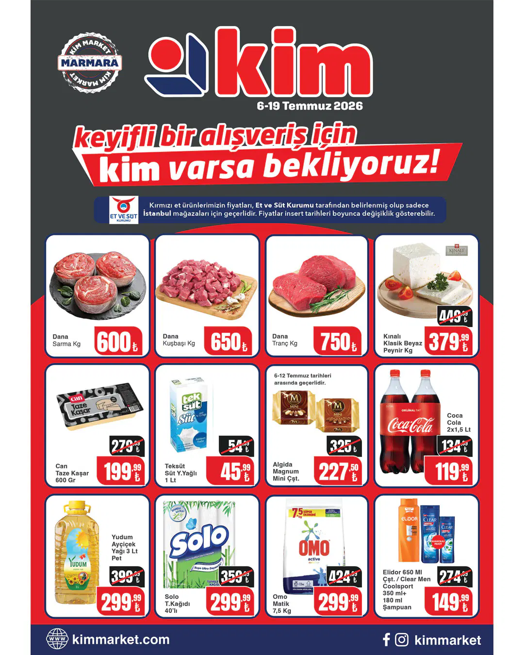 Kim Market 6 - 19 Temmuz 2026 Kataloğu - Sayfa 1