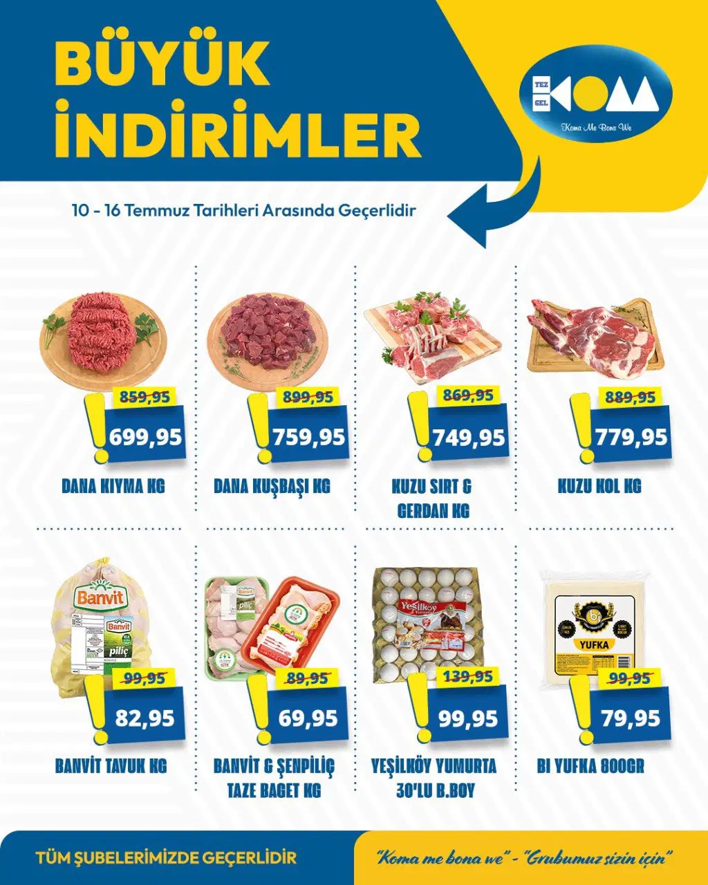 Tezgel Kom 10 - 16 Temmuz 2026 Kataloğu - Sayfa 1