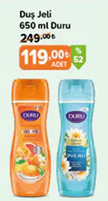 Duş Jeli 650 ml Duru