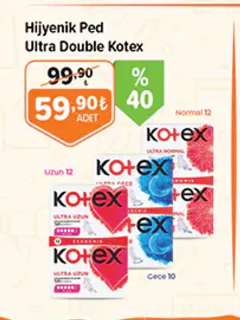 Hijyenik Ped Ultra Double Kotex