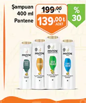 Şampuan 400 ml Pantene