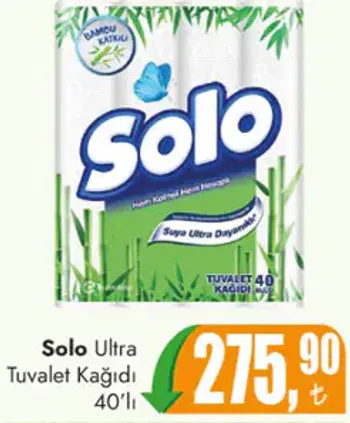 Solo Ultra Tuvalet Kağıdı 40'lı