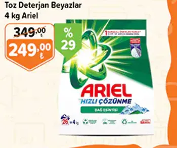 Toz Deterjan Beyazlar 4 kg Ariel